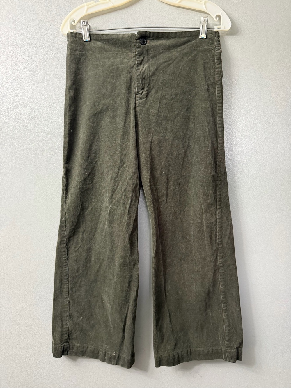 prairie underground corduroy wide leg crop pants medium